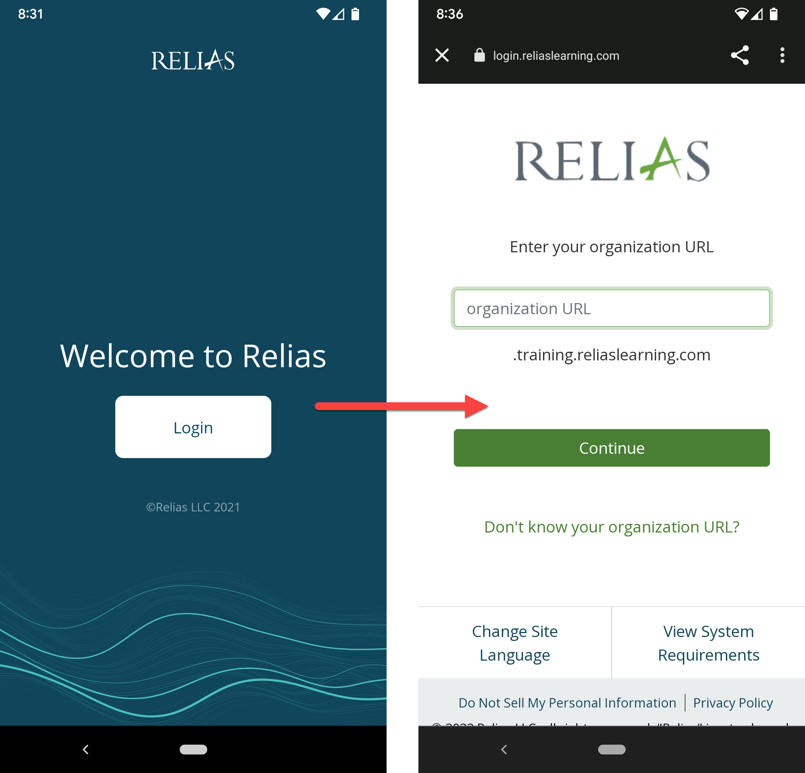 Relias Learner Mobile App